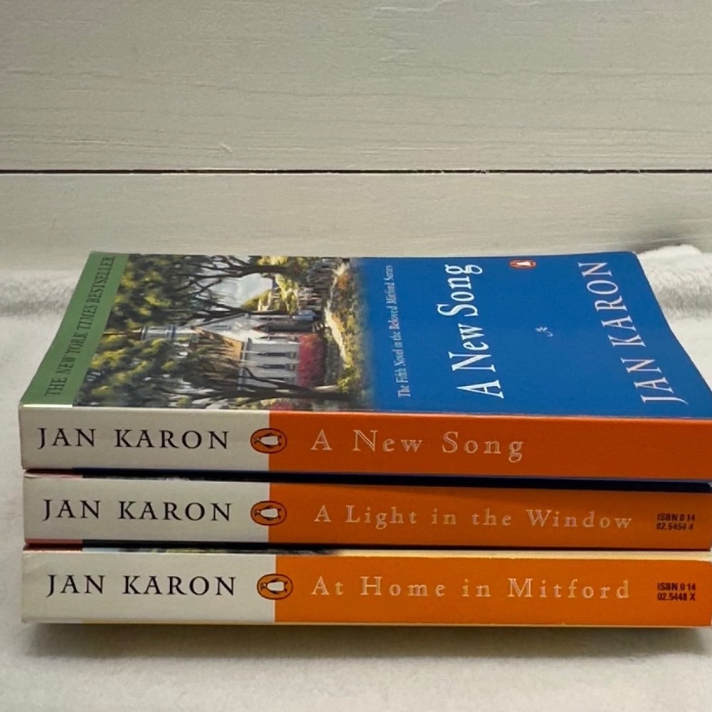 Jan Karon Mitford Series Books Lot of 3 Paperback Excellent Christian Fiction